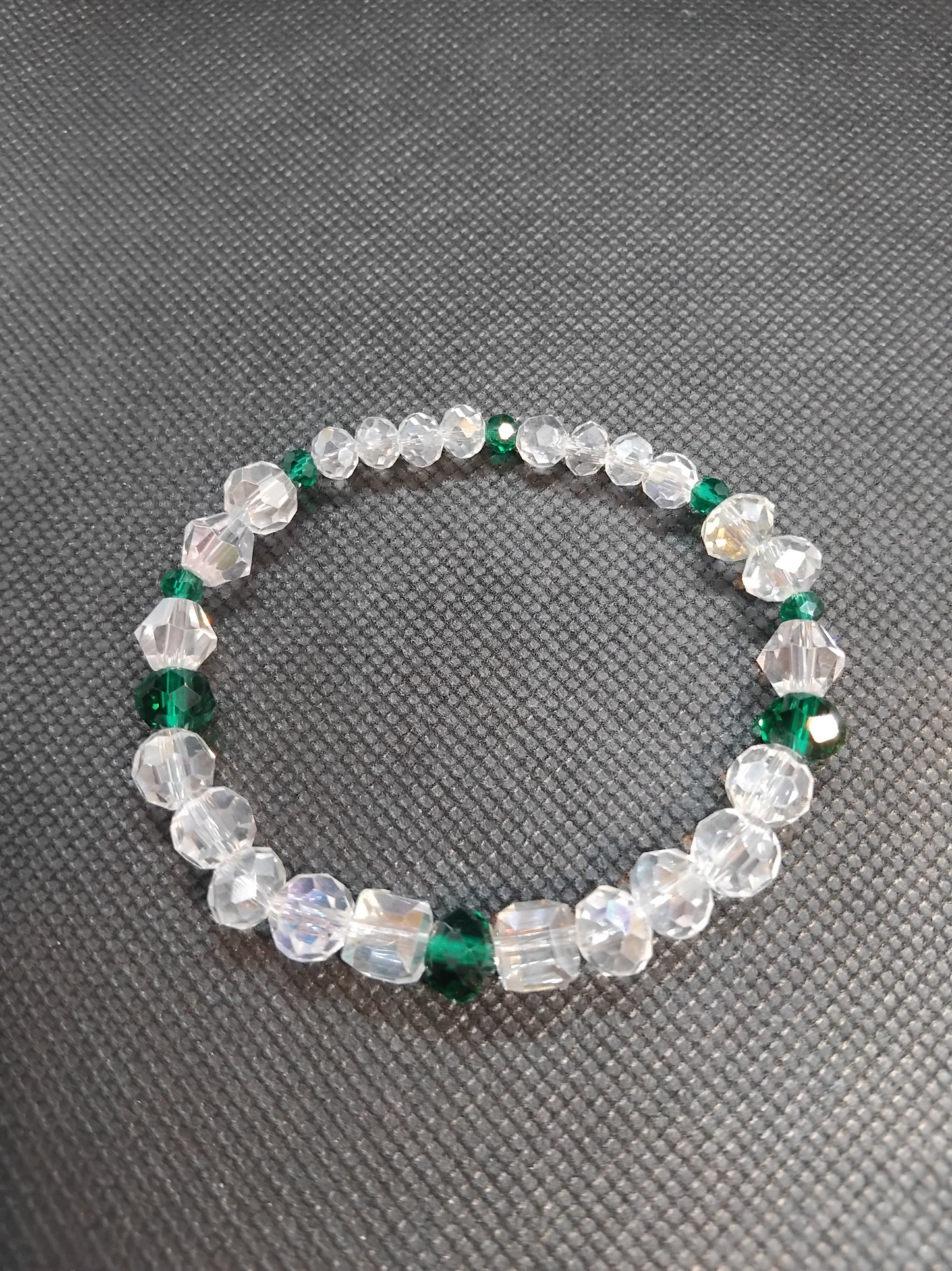 Emerald Isle Glass Beaded Bracelet
